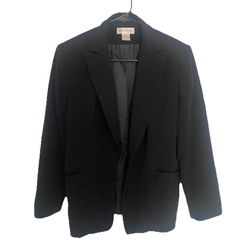 Worthington Women’s Black Blazer Jacket Size 6P Petite